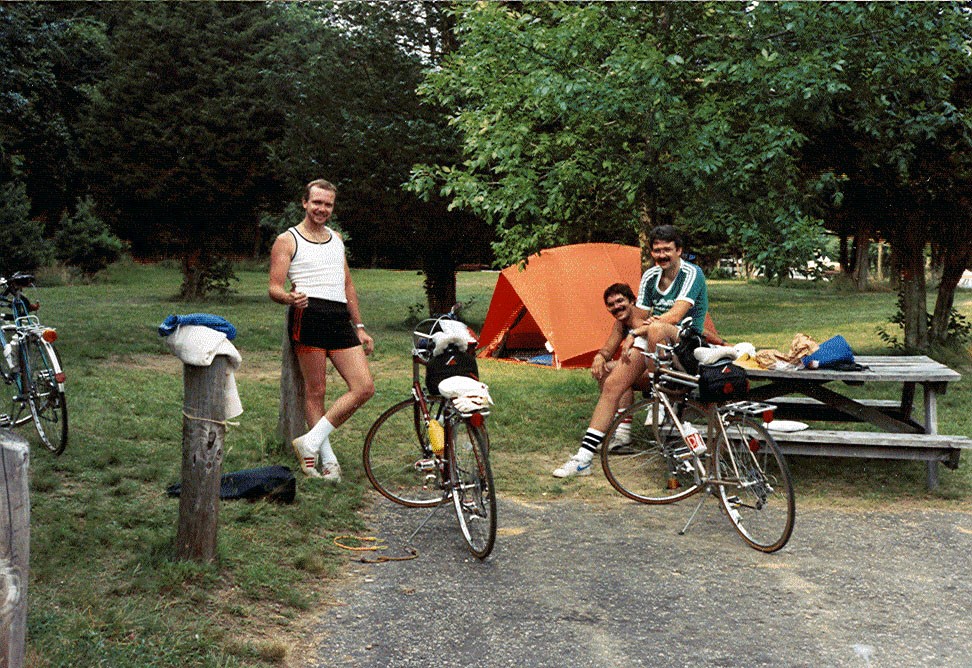 1985 Axle, Top-Eye, Inner Tube (and Top-Eye’s Tent!)